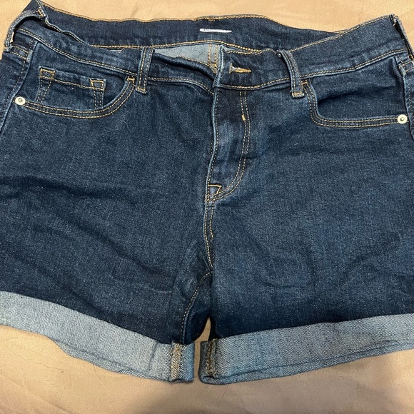Old navy Denim Blue Women's Shorts - Picture 2 of 6